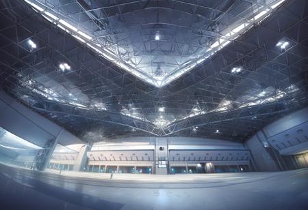 東京ビッグサイト東展示場  / TokyoBigSight EASTHALL indoors SDXL