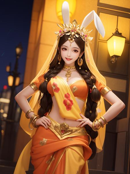 王者荣耀_公孙离_玉兔公主_Honor of kings_Gongsun Li版本v1.0 (ID: 159583)