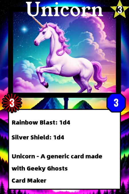 Geeky Ghost CCG Card Maker