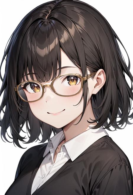 oval cell frame glasses SDXL