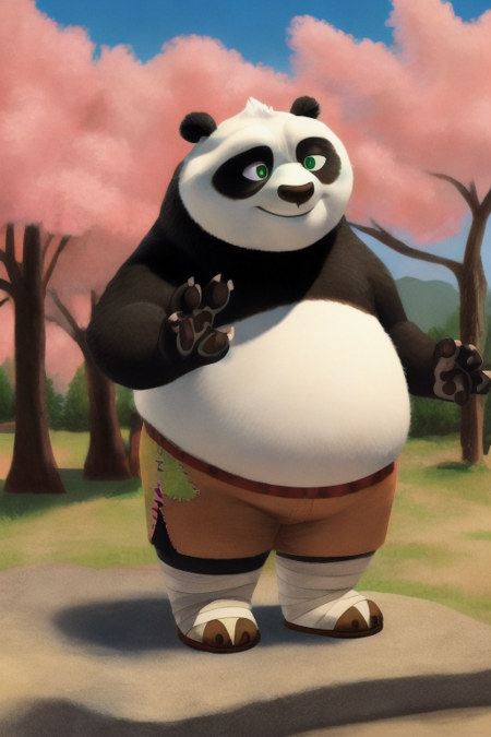 Master Po Ping (Kung Fu Panda), Furry Character LoRA版本v2.0 (ID: 182049)