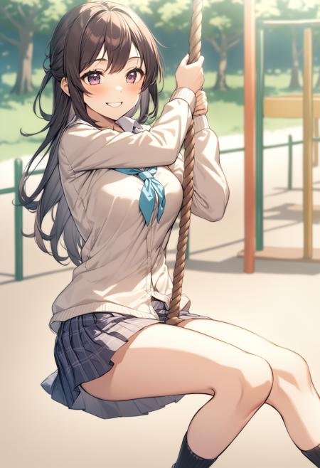 [SDXL&Pony] tarzan rope / ターザンロープ