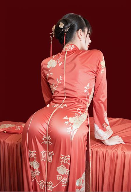 0711 Chinese wedding dress