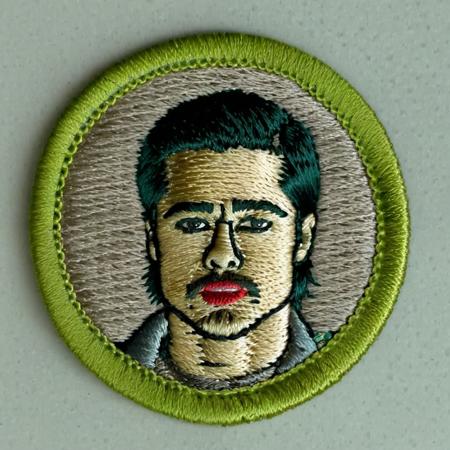 Merit Badge Embroidered Patch Style XL