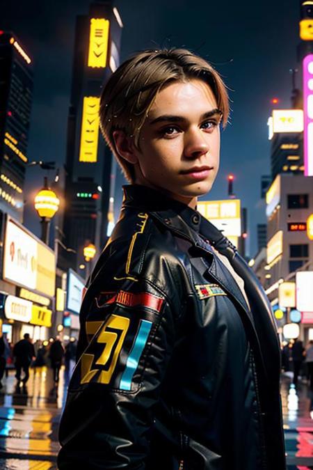 Model Young man