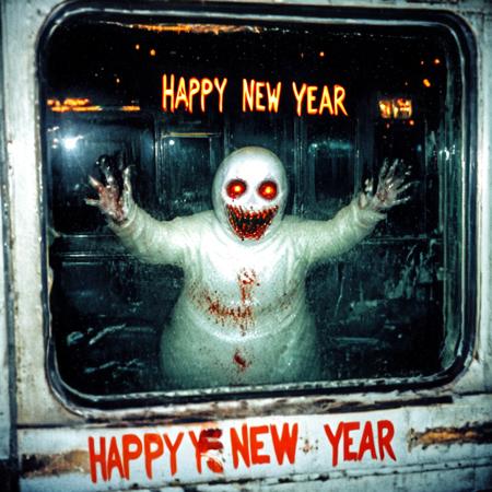 Horror Snowman Happy New Year! [SDXL]