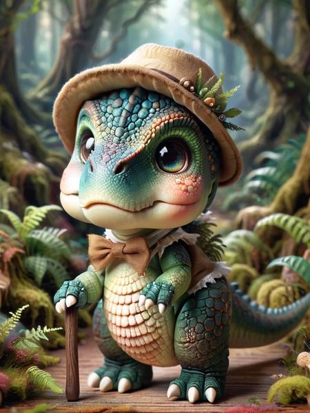 Smol Dinosaurs [SDXL]
