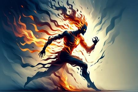 Flashfiring Colorful Digital Art