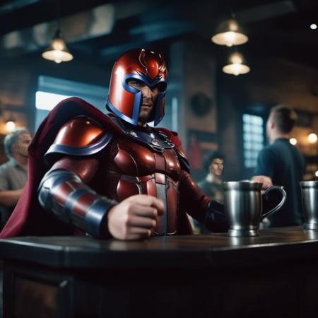 Magneto - Marvel - Flux1.D & SDXL style