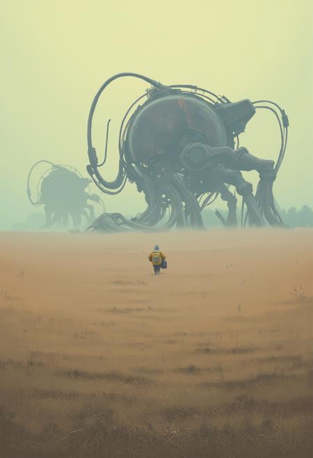 YFG Simon Stålenhag Labyrinth [FLUX]
