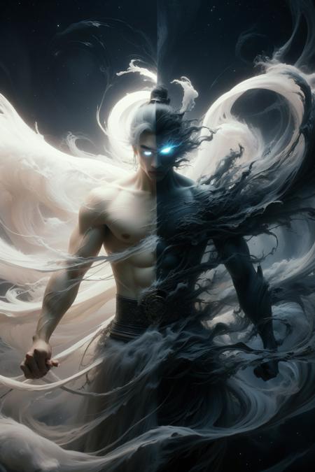 黑白·神魔 (Black and White · Gods and Demons)