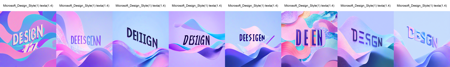 [Art Style] Microsoft Design Art Style | 微软 设计风格 Lora版本v0.3-004 For Text | 文字特化 (ID: 507148)