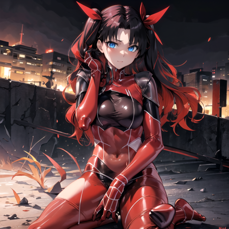 Rin tohsaka  LORA and(Pony)  from fate stay night visual novel