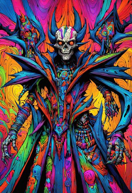 DonM - Psychodelic Style [SD1.5,SDXL]