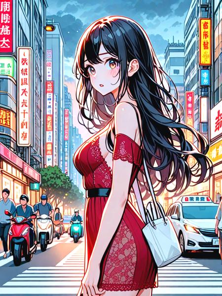 taiwan background - pedestrian hell