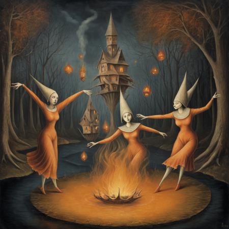 Remedios Varo Style | Surreal SDXL