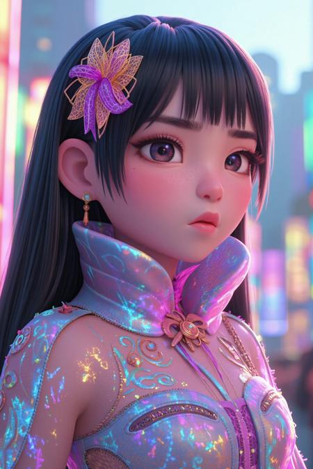 FLUX Pixar Cartoon 3D Style by LH