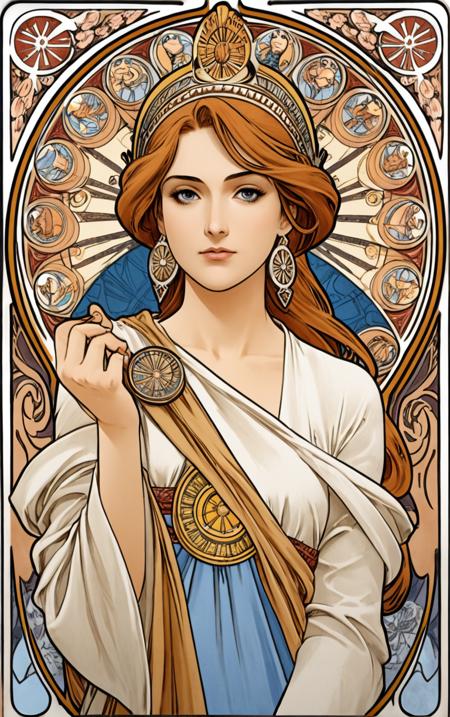 Alphonse Mucha Style