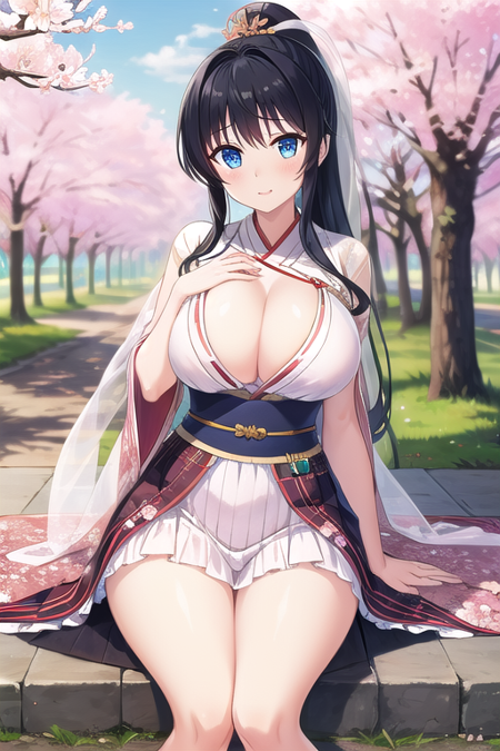 Mitsunotama Yorihime 『美都之玉 依姫』- Magical Marriage Lunatics版本PixAI ver (ID: 147842)