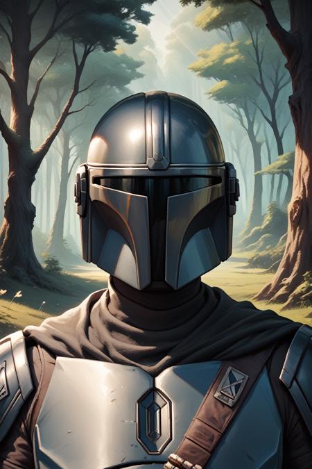 The Mandalorian from Star Wars