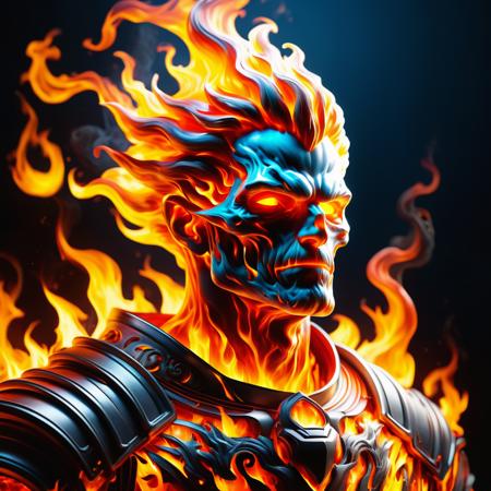 DonM - Another Made of Fire Style [SD1.5,SDXL]