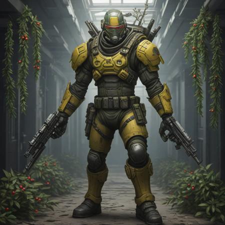 Mistletoe Mercenaries - sliders - yellow team image contest helper