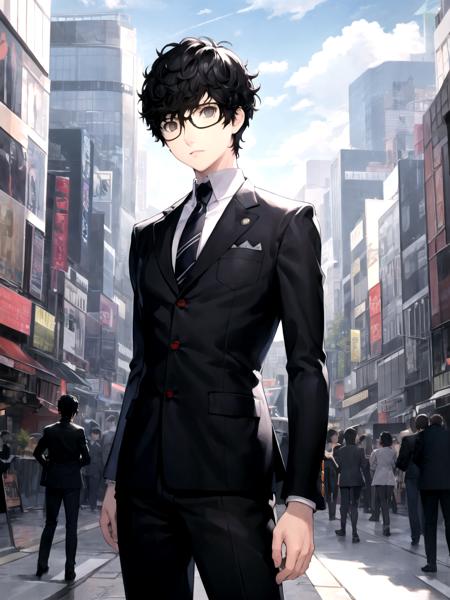 Ren Amamiya (Joker) - Persona 5版本v1 dim 16/8 768x768 (ID: 63685)