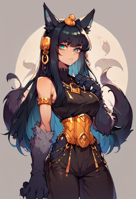 Monster Girl Encyclopaedia (MGE) - Anubis - Pony版本Anubis - Pony (ID: 511631)