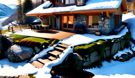 mountain family houses