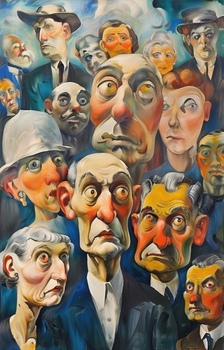 style of George Grosz [SDXL] 400
