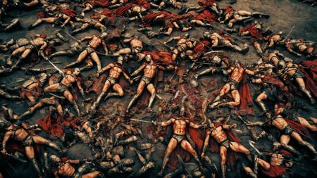 Spartan warrior cinematic style (300) XL + F1D