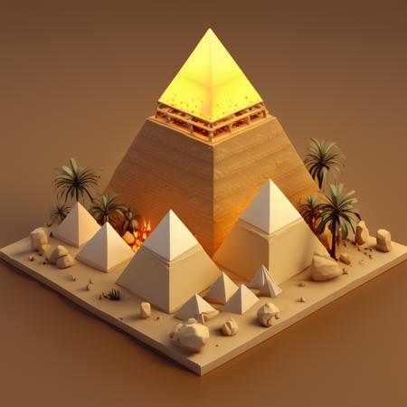 Desert Buildings (Isometric) [SDXL & SD1.5]