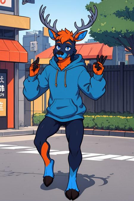 Meeker - OC Fursona - Character LORA