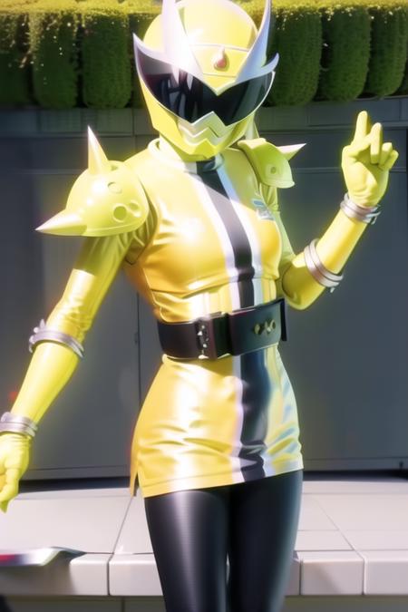 super sentai OniSister Lora/鬼妹皮套Lora模型版本v1.0 (ID: 71500)