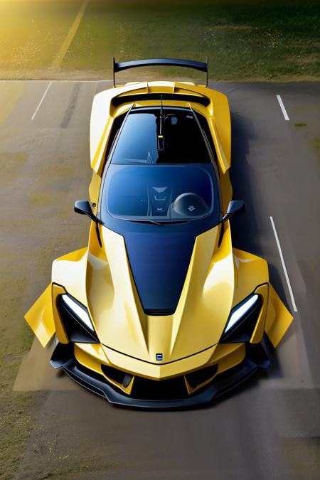 Futuristic SuperCar Generator Concept