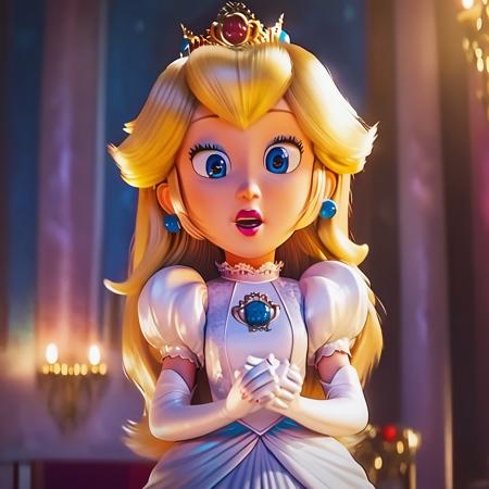 Princess Peach (The Mario Bros Movie) Pony版本v2.0 (ID: 1196807)