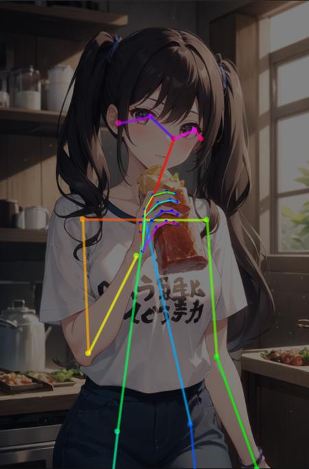 [OpenPose] Holding food版本Holding food v1.0 (ID: 161126)