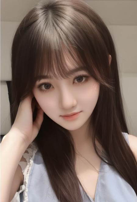 这个女人笑起来好像费沁源 | The woman's smile resembles Fei Qin Yuan