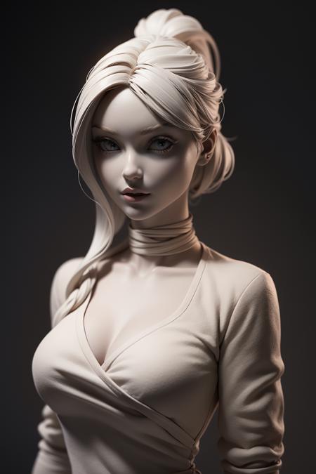 Clay Render Style/白模渲染风格