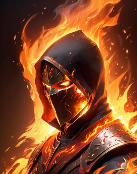 Fiery aura XL - Burning passion