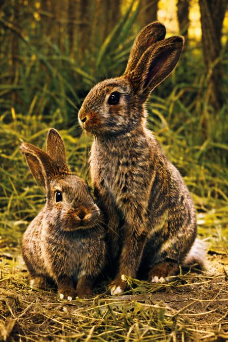 Tutu's favorite (cute bunny)\图图的心头好（可爱小兔）