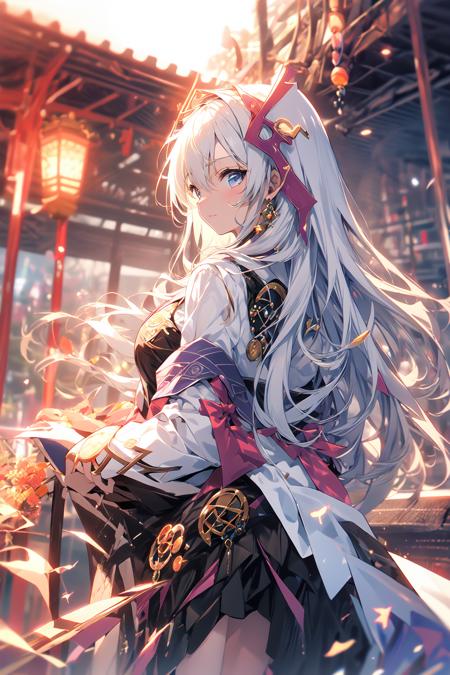 百花缭乱/midjourney 二次元/midjourney anime style Lora