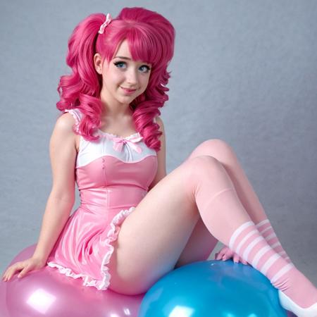 Sitting on a Balloon SDXL