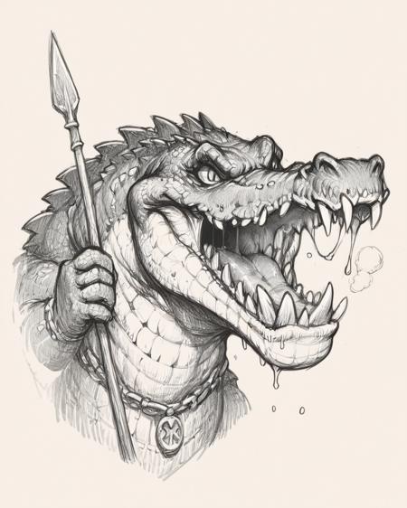 Fantasy Graphite Sketch [Illustration/\Pony]