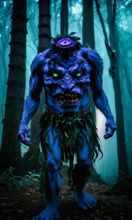 Monster Codex-XingTian | 怪物志-百鬼-刑天