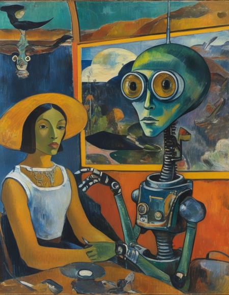 Post Impressionist - Paul Gauguin Style - SDXL 1.0