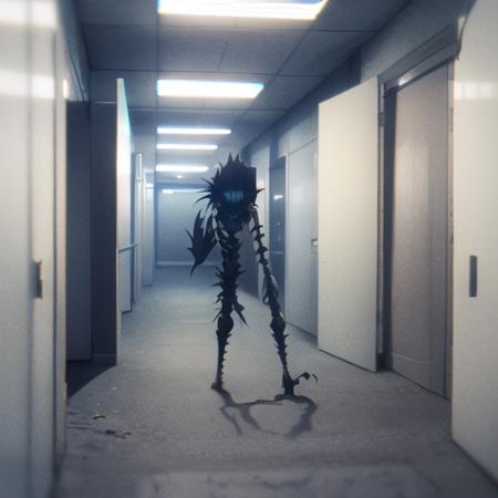 Backrooms - Bacteria / Void Monster / Urban Legend /  Evil Robot / Figurine