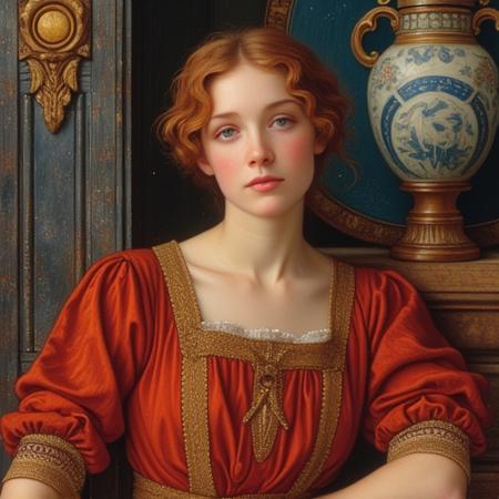 style of Evelyn De Morgan [FLUX] 141