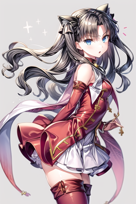 Rin tohsaka  LORA and(Pony)  from fate stay night visual novel