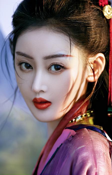 白狐脸儿张小姐 for SDXL #zhangtianai